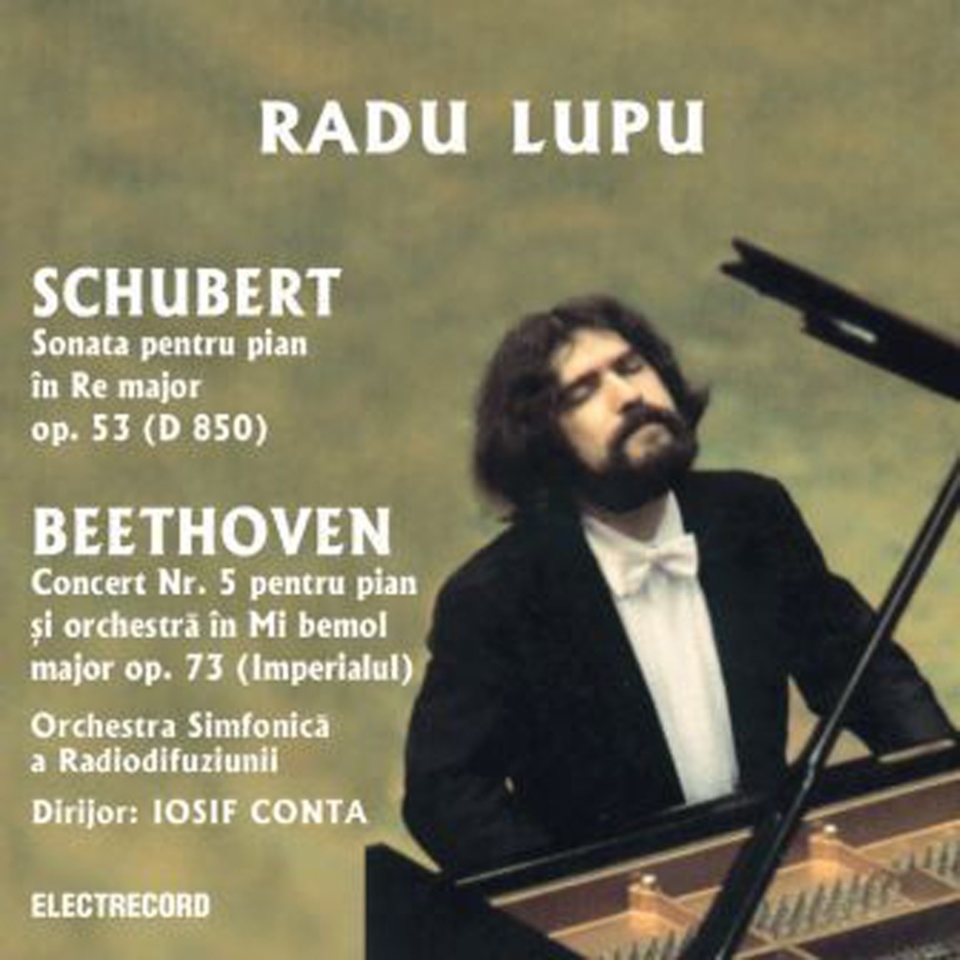 Schubert, Beethoven album cover