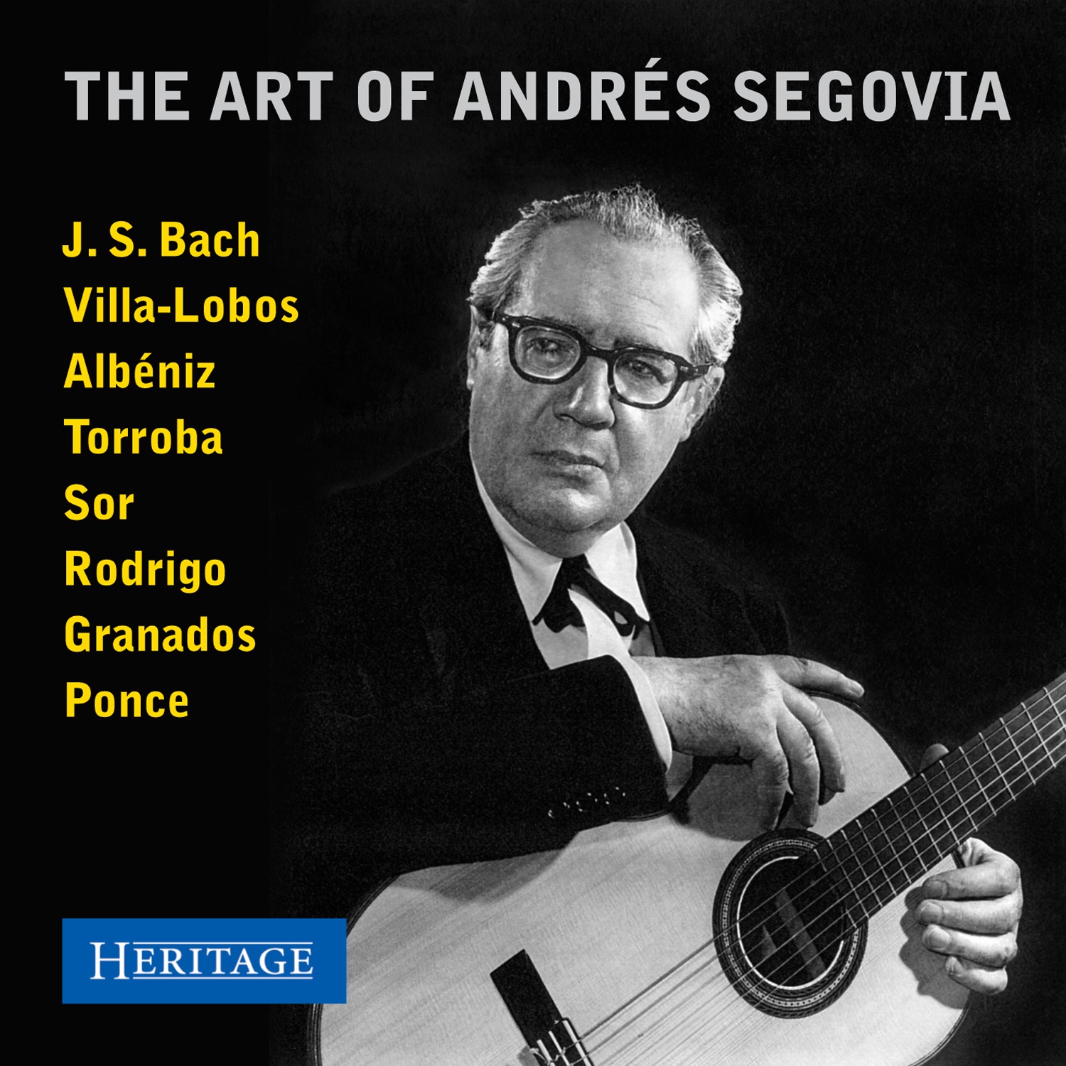 The Art of Andres Segovia album cover