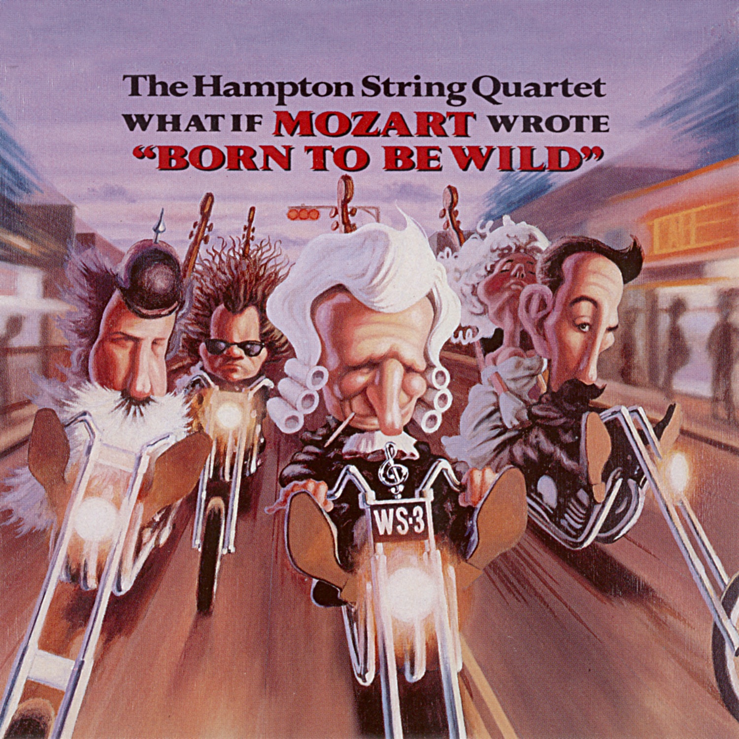 What If Mozart Wrote "Born to Be Wild" album cover