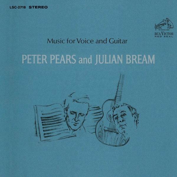 Peter Pears & Julian Bream - Music for Voice and Guitar album cover