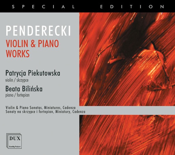Penderecki: Violin & Piano Works album cover