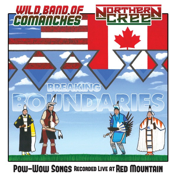 Breaking Boundaries - Pow-Wow Songs Recorded Live at Red Mountain album cover