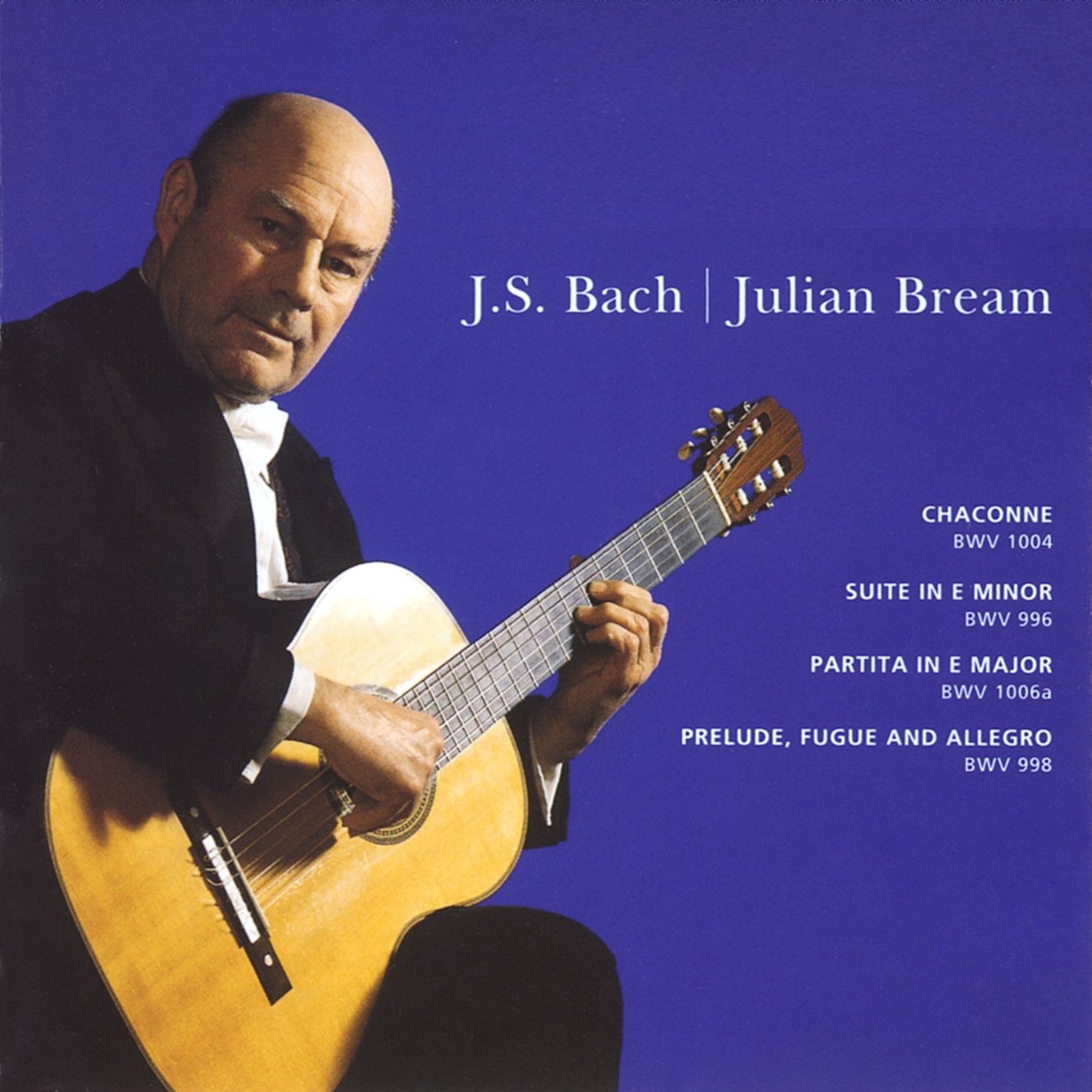 Bach: Chaconne, BWV 1004 - Suite, BWV 996 - Partita, BWV 1006a & Prelude, Fugue and Allegro, BWV 998 album cover