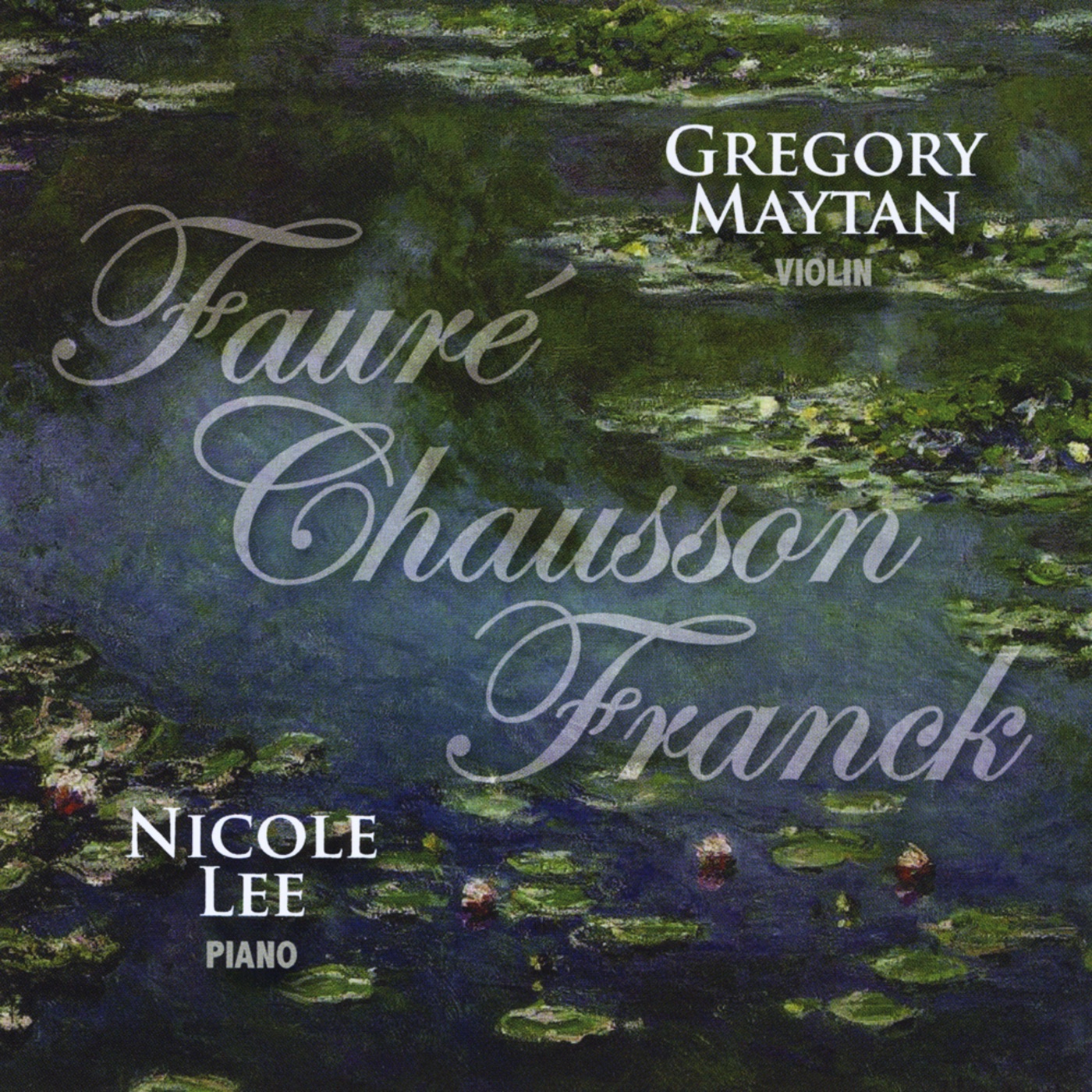 Faure Chausson Franck album cover