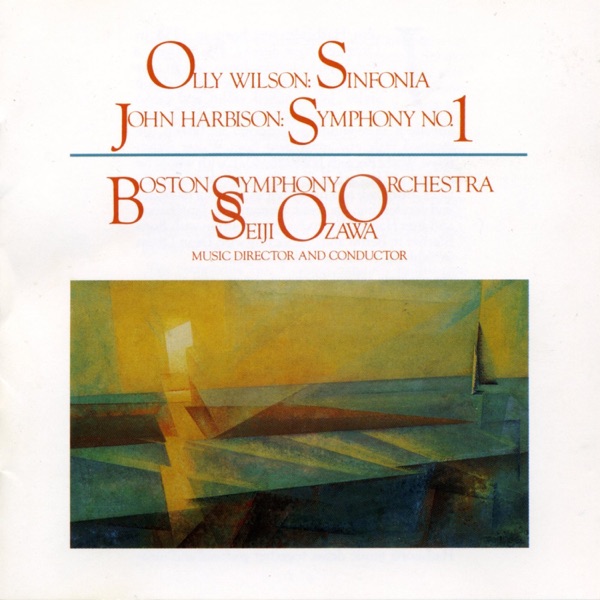 Wilson: Sinfonia - Harbison: Symphony No. 1 album cover