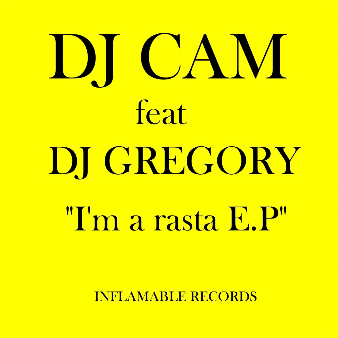 I'm a Rasta (feat. DJ Gregory) - EP album cover