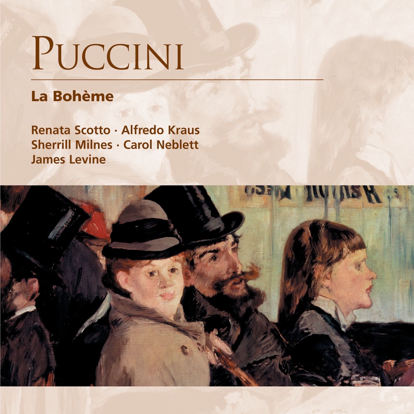 Puccini: La Bohème album cover