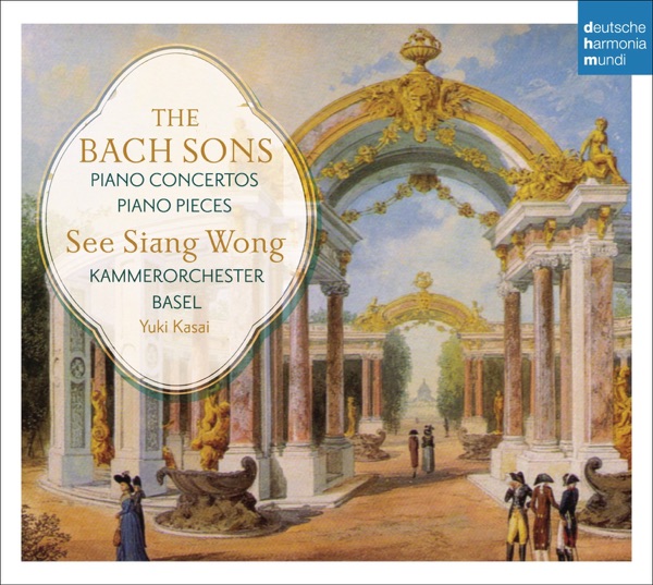 The Bach Sons: Piano Concertos & Solo Pieces album cover