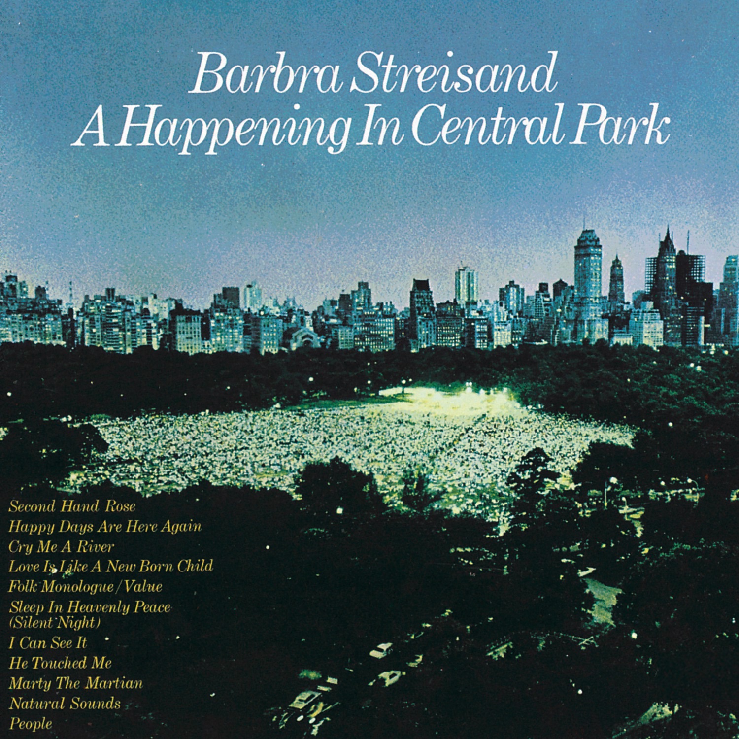 A Happening In Central Park album cover