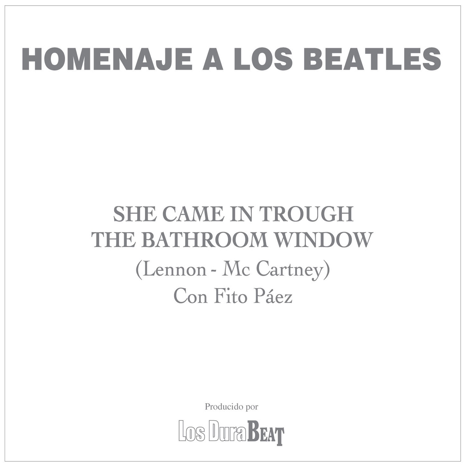 She came in trough the bathroom window (The Beatles) - Single album cover