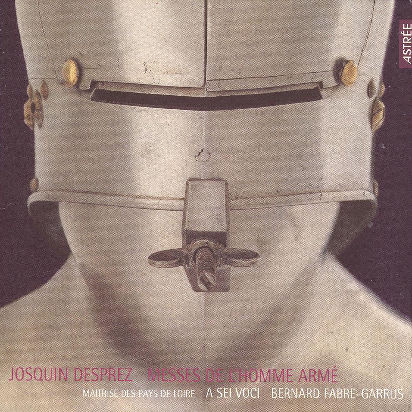 J. Desprez: Missas l'homme armé - Desprez Recordings, Vol. 6 album cover