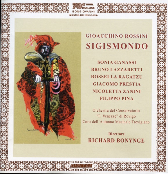 Rossini: Sigismondo album cover
