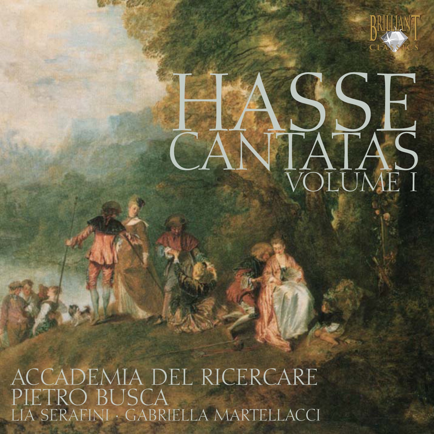 Hasse Cantatas, Vol. 1 album cover