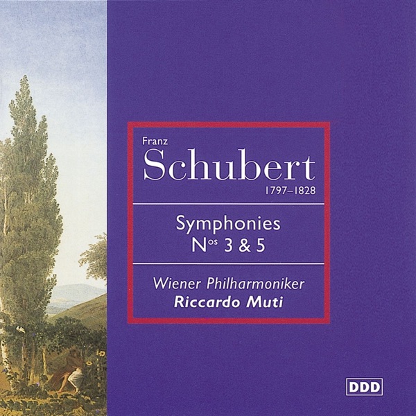 Schubert: Symphonies Nos. 3 & 5 album cover