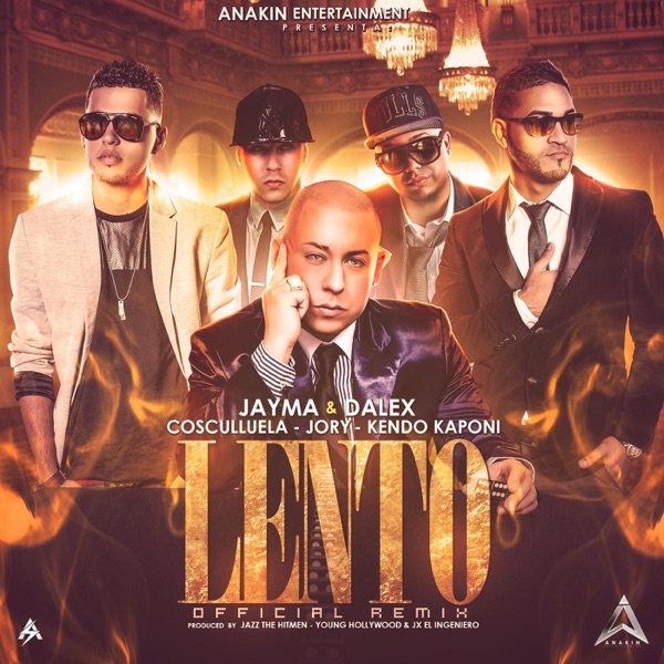 Lento (Remix) [feat. Cosculluela, Jory & Kendo Kaponi] - Single album cover
