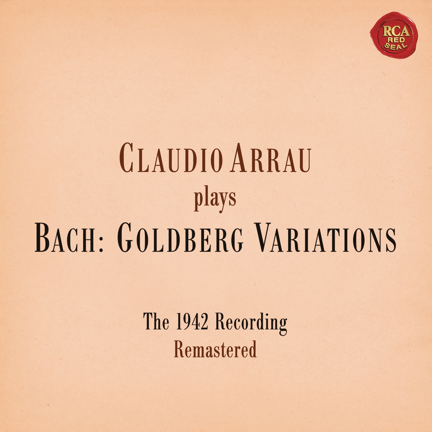 Bach: Goldberg Variations, BWV 988 (Remastered) album cover