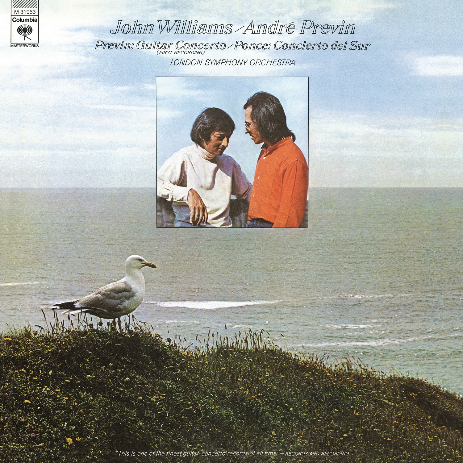 Previn: Guitar Concerto - Ponce: Concierto del Sur album cover