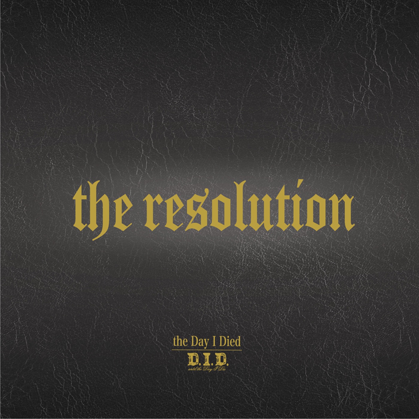 the resolution(2.0.3) - Single album cover