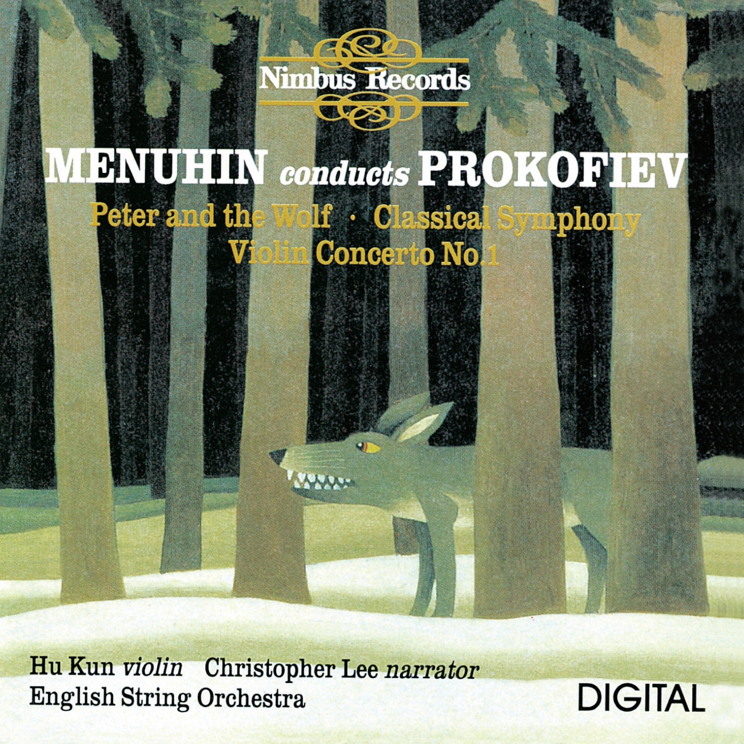 Menuhin Conducts Prokofiev album cover
