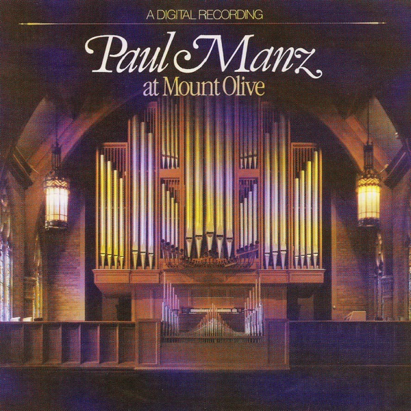 Paul Manz at Mount Olive album cover