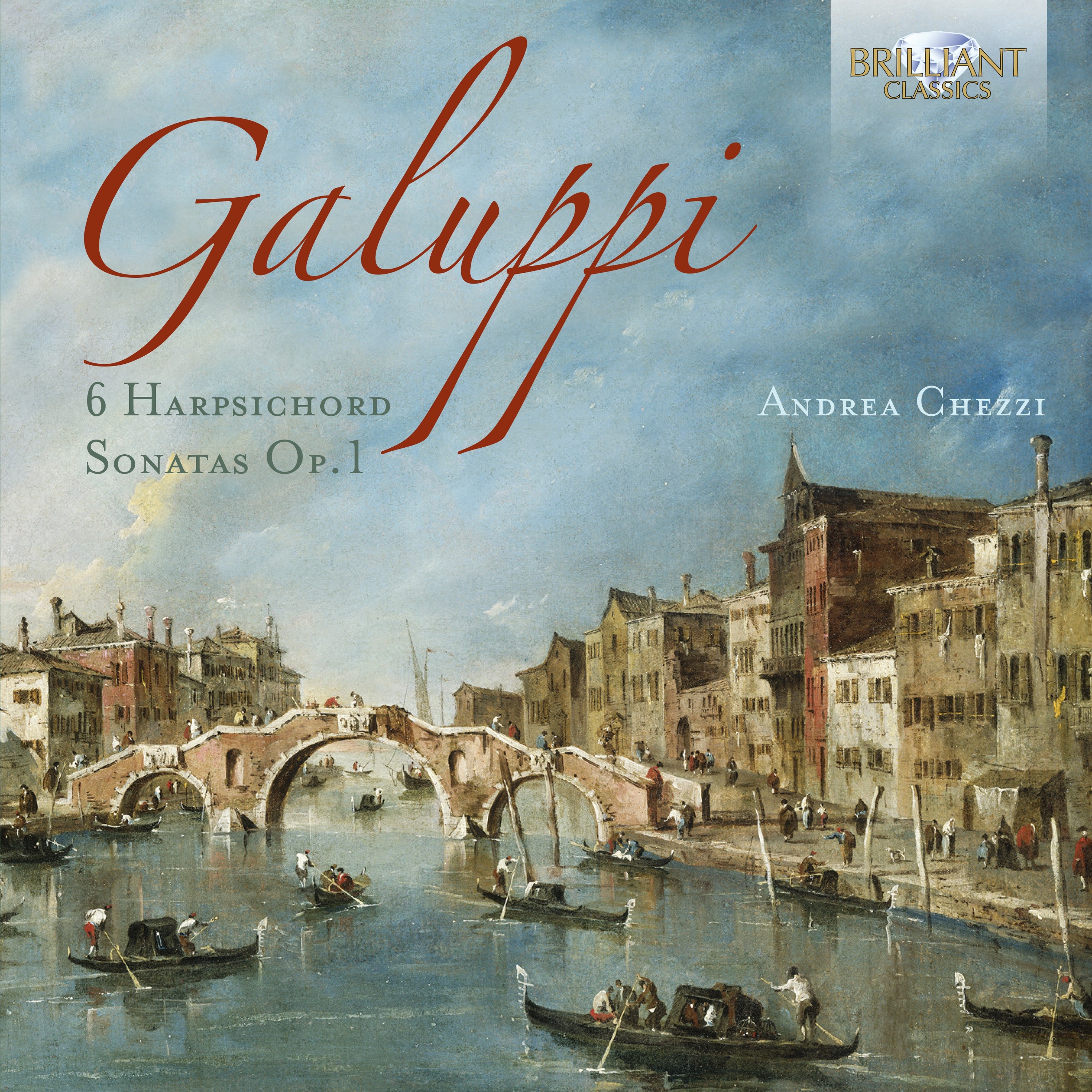 Galuppi: 6 Harpsichord Sonatas, Op. 1 album cover