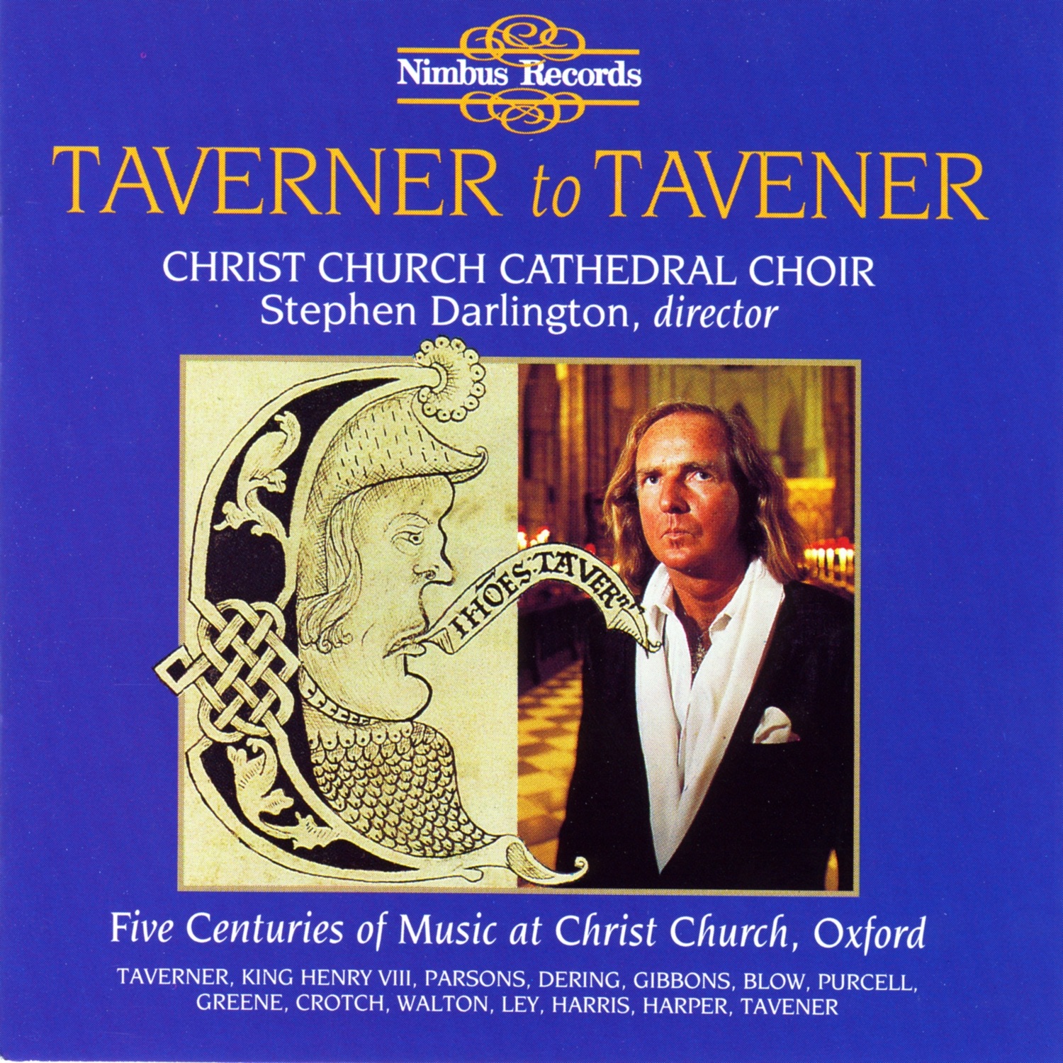 Taverner to Tavener: Five Centuries of Music at Christ Church, Oxford album cover