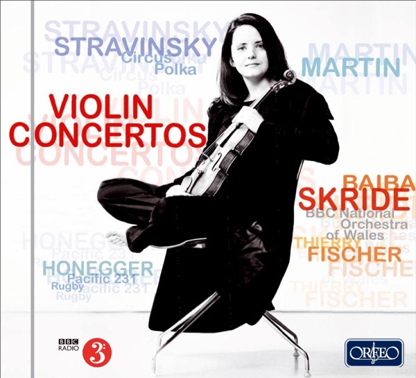 Stravinsky, Martin & Honegger: Violin Concertos & Orchestral Works album cover