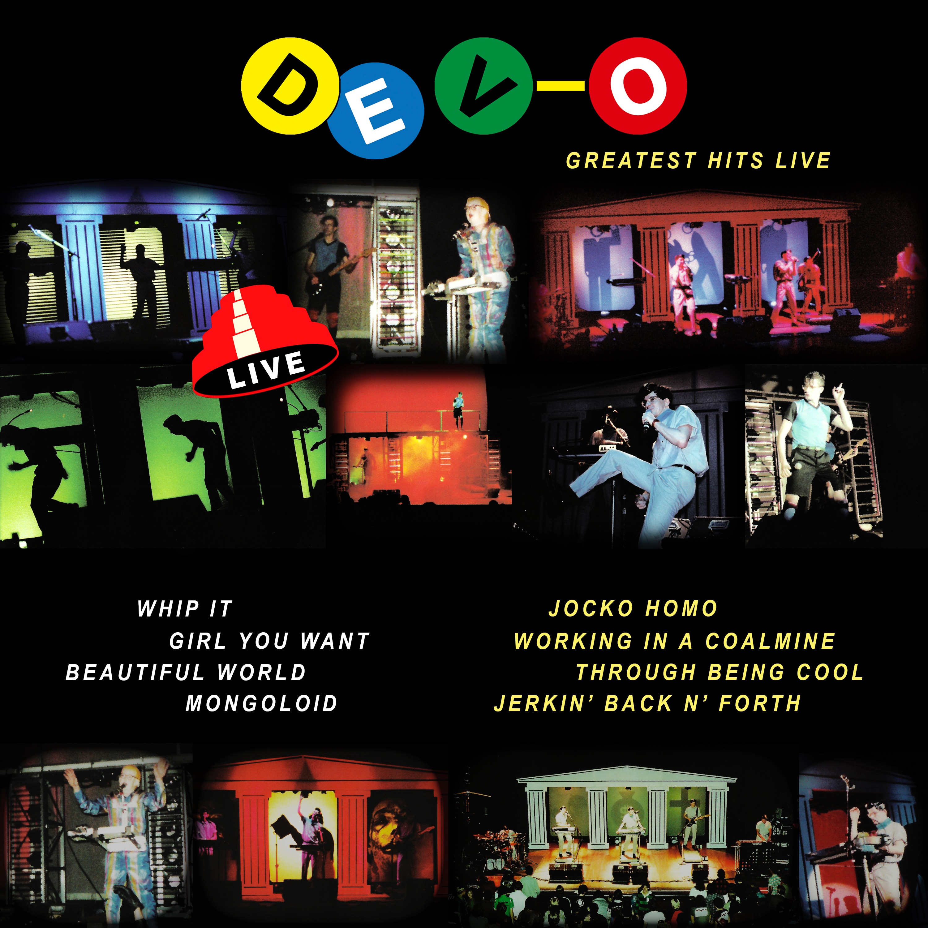 Greatest Hits Live album cover