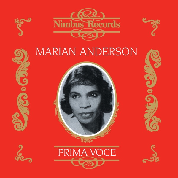 Marian Anderson in Oratorio and Spiritual Vol. 1 album cover