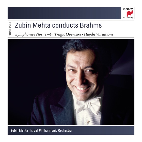 Zubin Mehta Conducts Brahms album cover