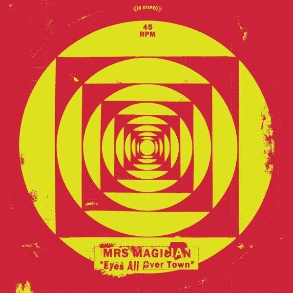 Eyes All over Town B/W Do You Wanna Walk in the Dark? - Single album cover