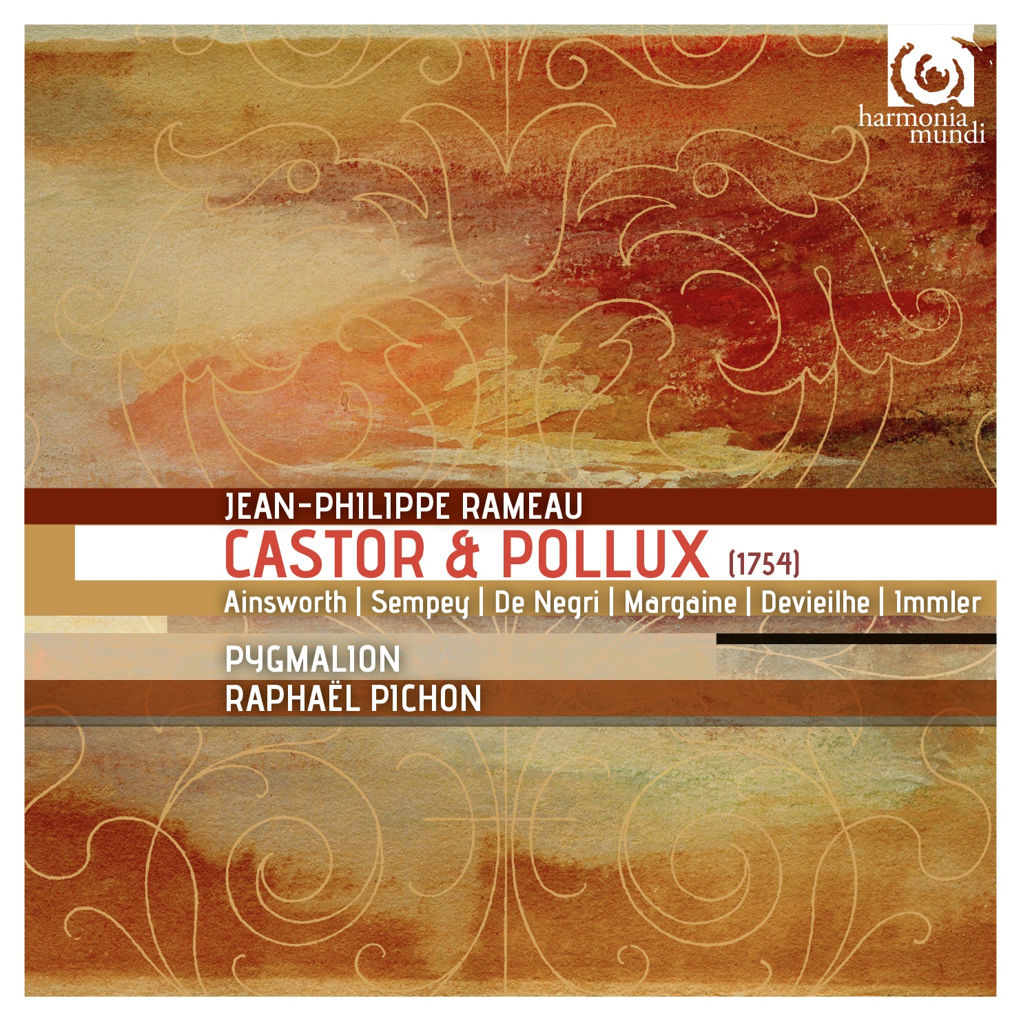 Rameau: Castor et Pollux, RCT 32 album cover