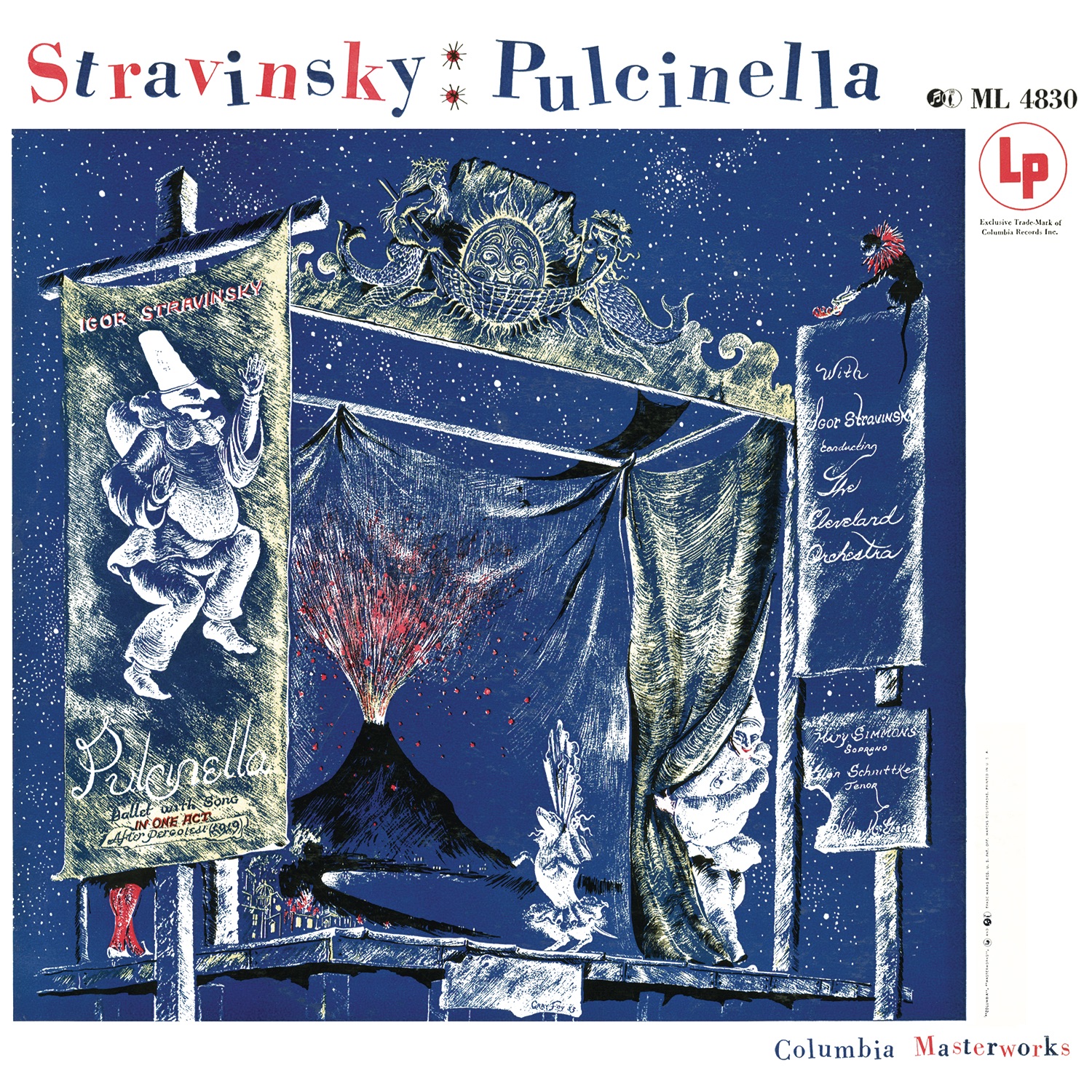 Stravinsky: Pulcinella album cover