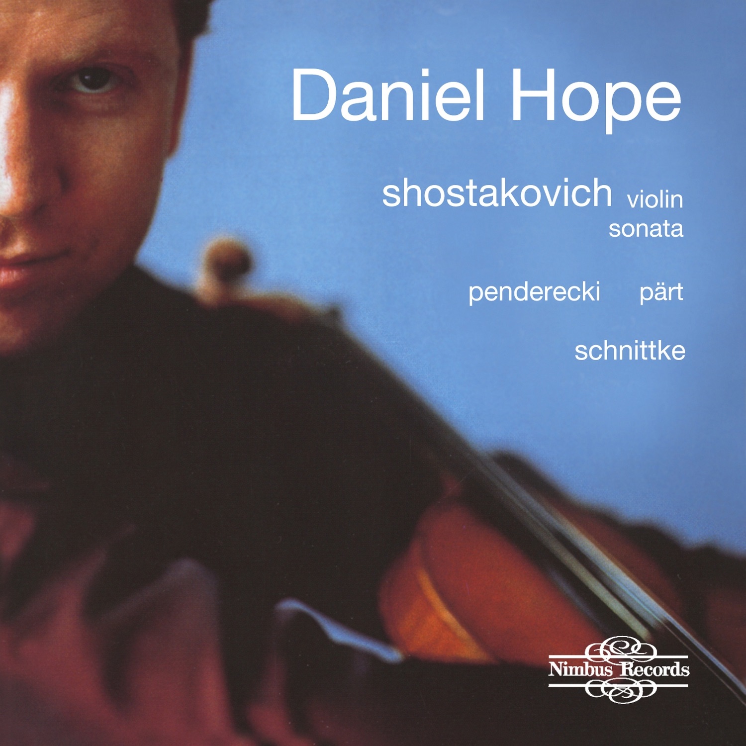 Shostakovich: Violin Sonata - Penderecki: Cadenza for Solo Violin - Pärt: Spiegel im Spiegel - Schni album cover