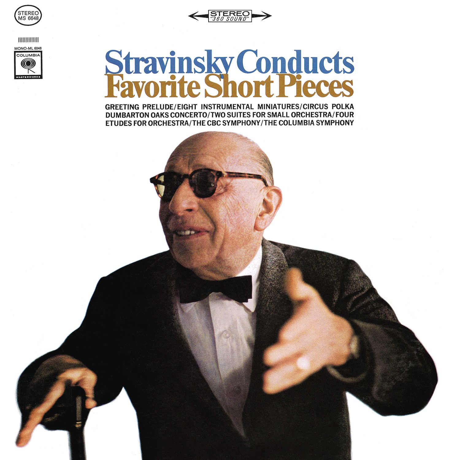 Stravinsky Conducts Favorite Short Pieces album cover