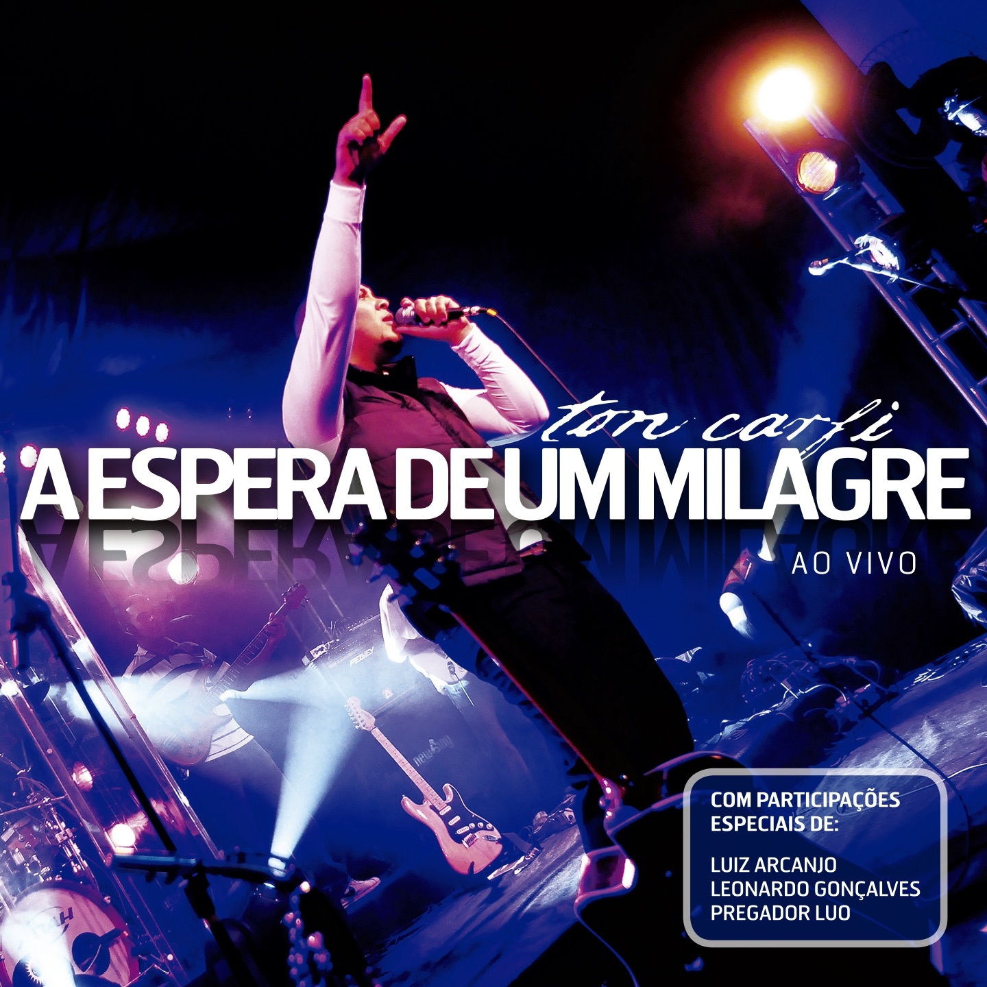 À Espera de um Milagre (Ao Vivo) album cover