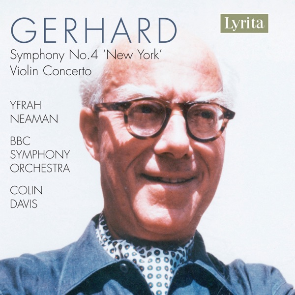 Gerhard: Symphony No. 4 "New York" & Violin Concerto album cover