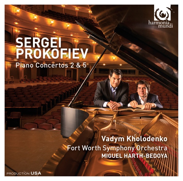 Prokofiev: Piano Concertos 2 & 5 album cover