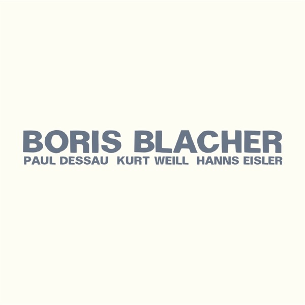 Blacher album cover