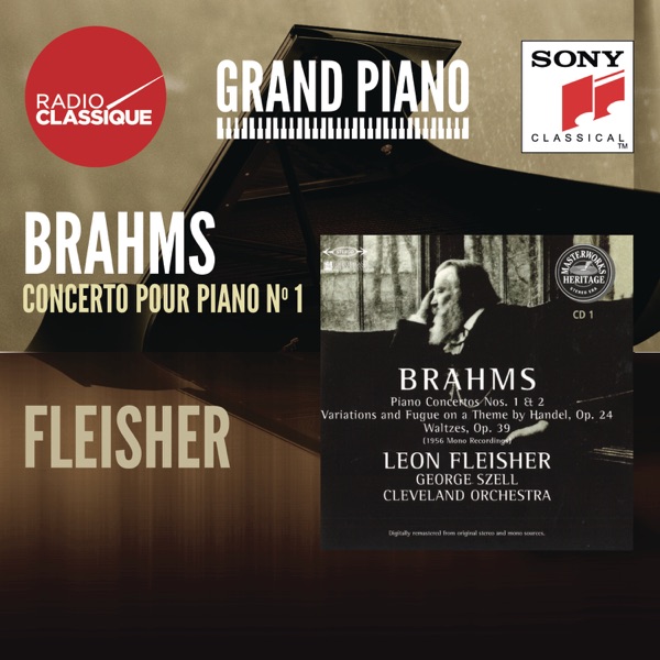 Brahms: Piano Concerto No. 1 - Variations and Fugue on a Theme by Handel album cover