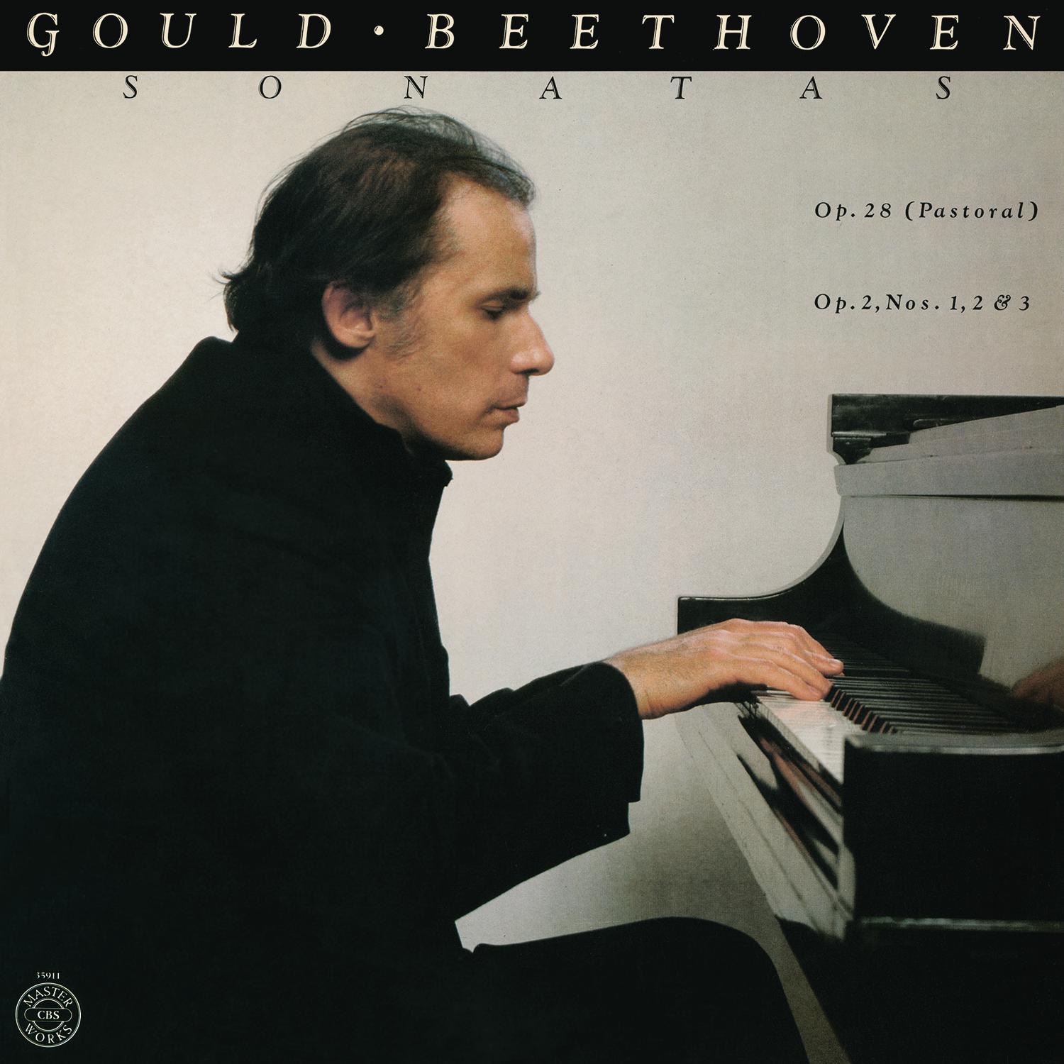 Beethoven: Piano Sonatas Nos. 1-3, Op. 2 & No. 15, Op. 28 "Pastorale" - Gould Remastered album cover