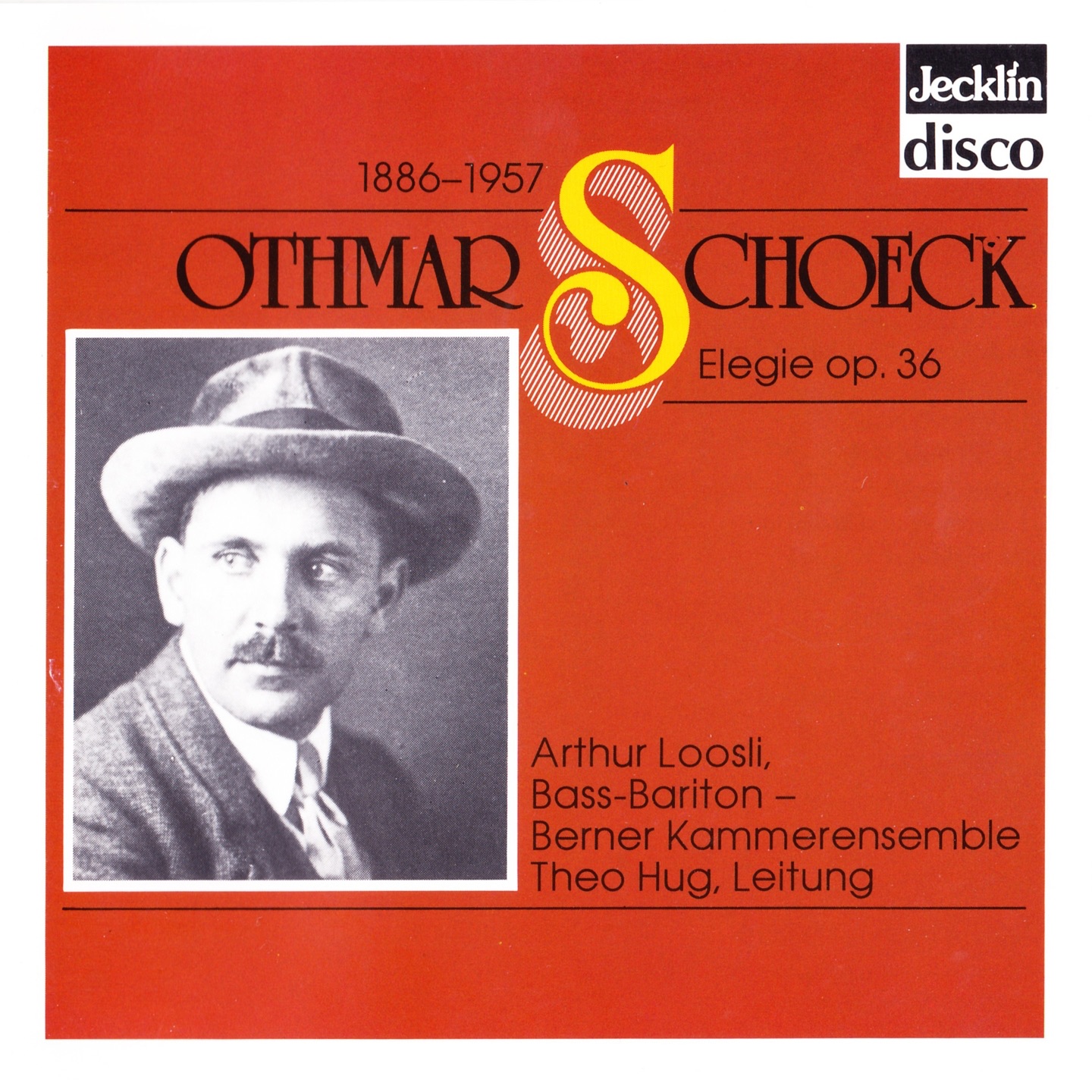 Othmar Schoeck: Elegie, Op. 36 album cover