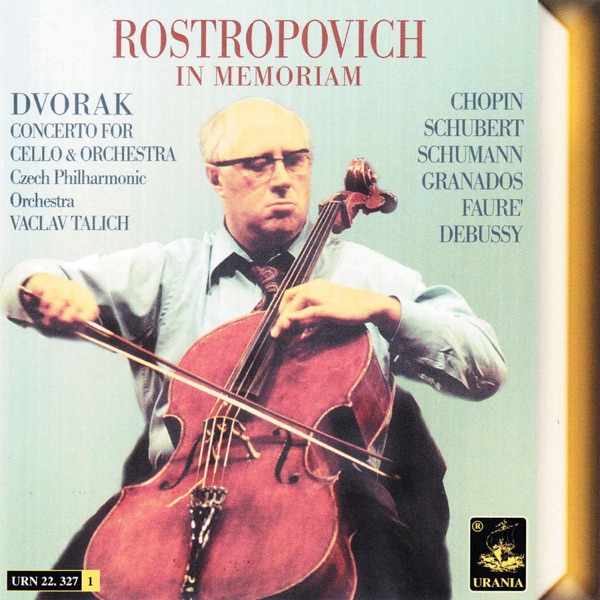 Dvořák: Concerto for Cello and Orchstra album cover
