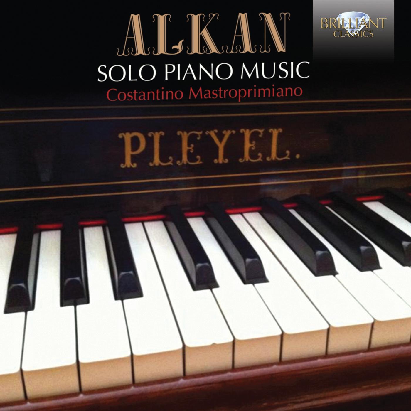 Alkan: Solo Piano Music album cover