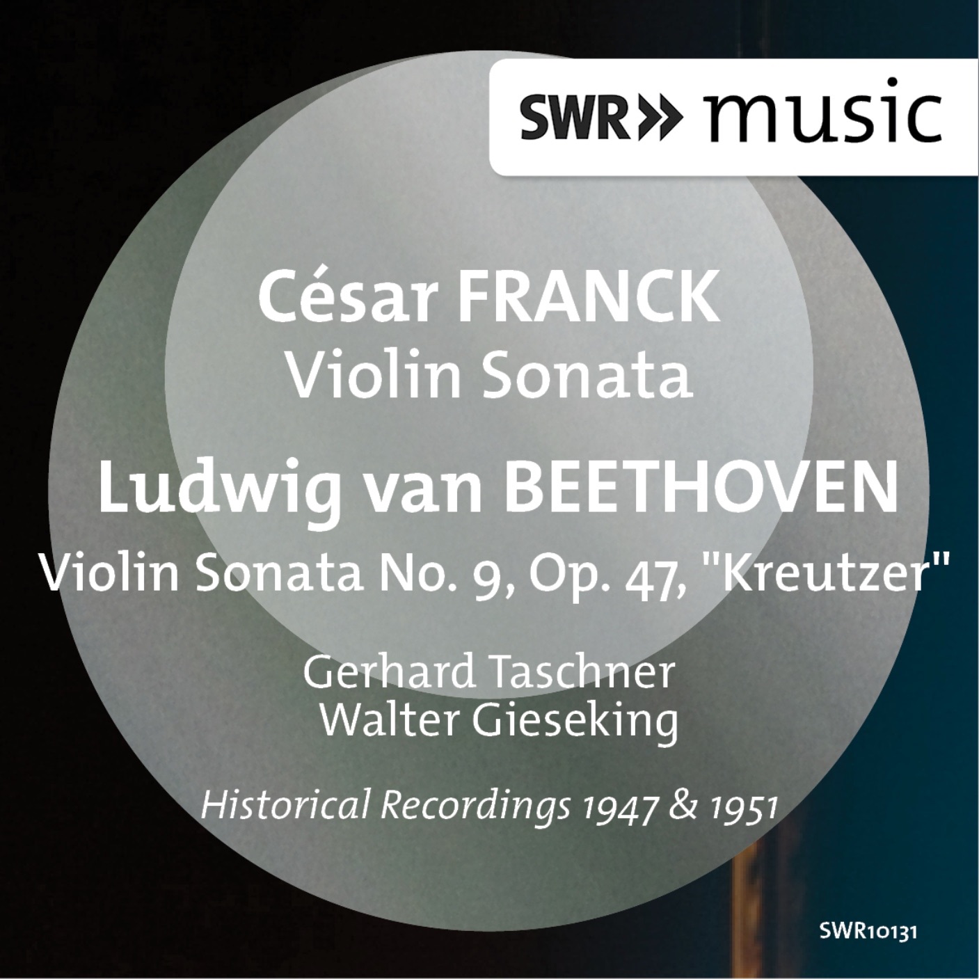 Franck & Beethoven: Violin Sonatas album cover