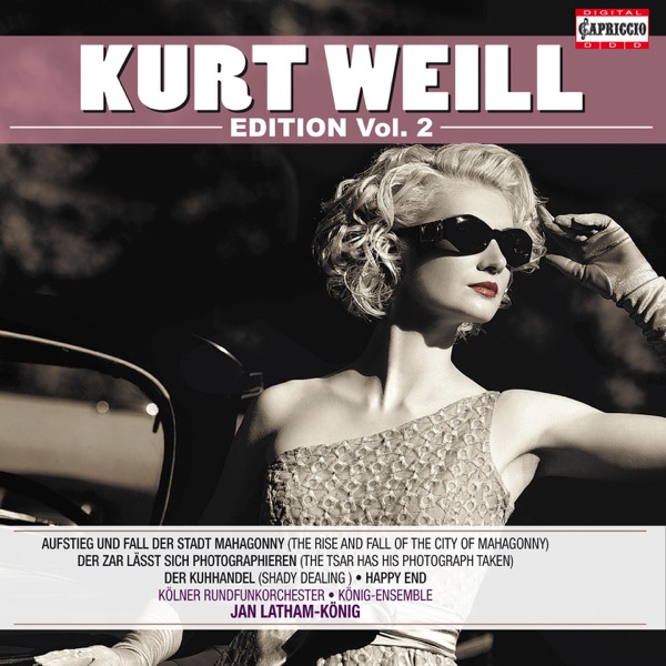 Kurt Weill: Complete Recordings, Vol. 2 album cover