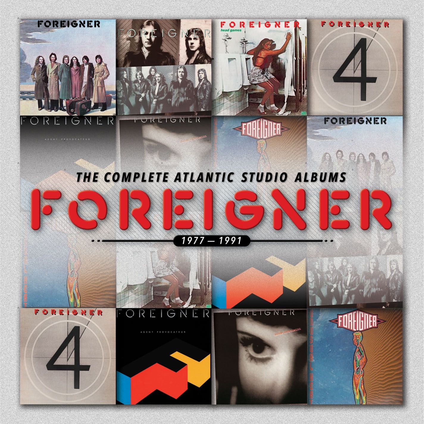 The Complete Atlantic Studio Albums 1977-1991 album cover