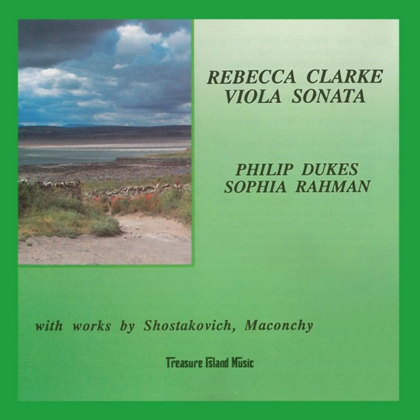 Rebecca Clarkle Viola Sonata album cover