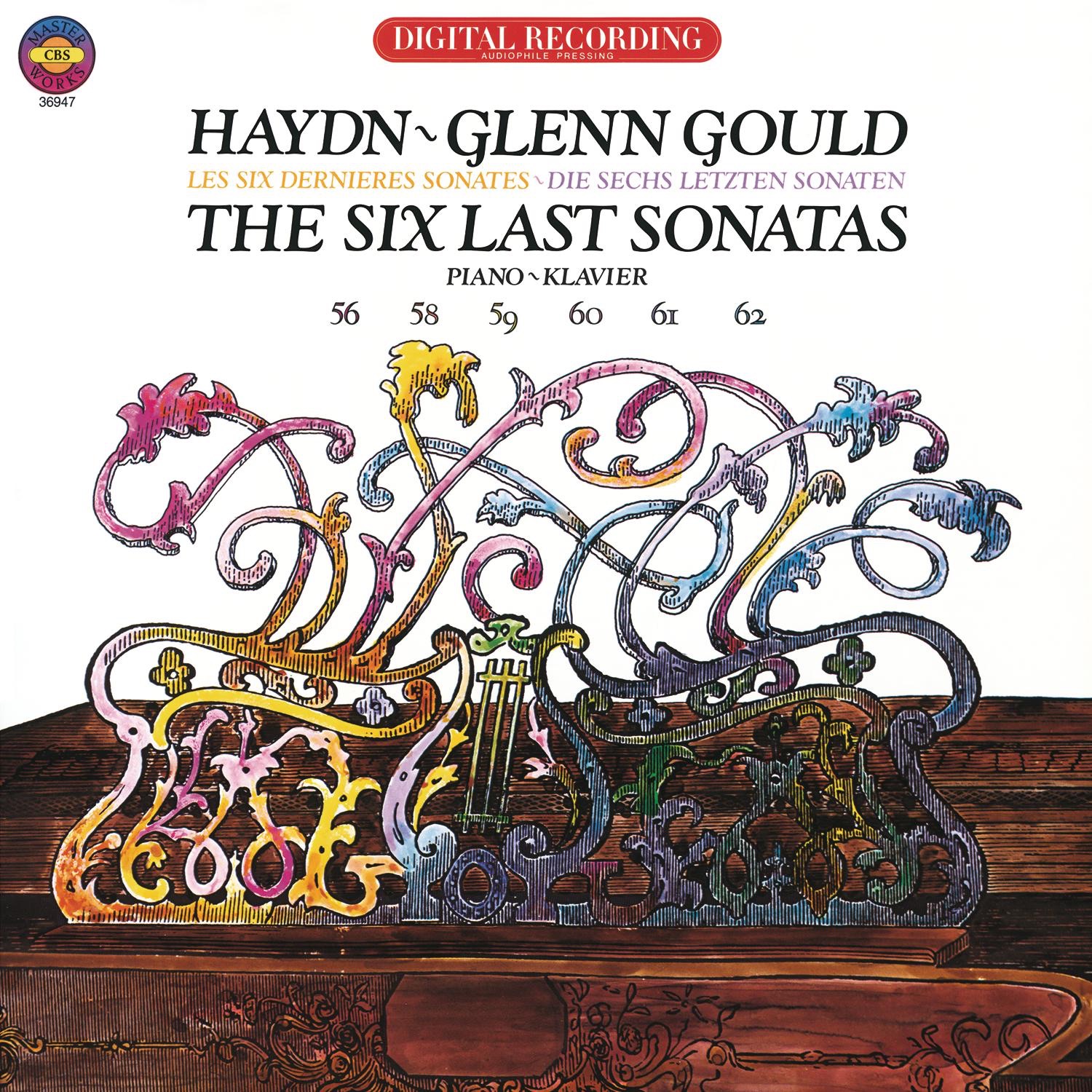 Haydn: The Six Last Piano Sonatas - Gould Remastered album cover