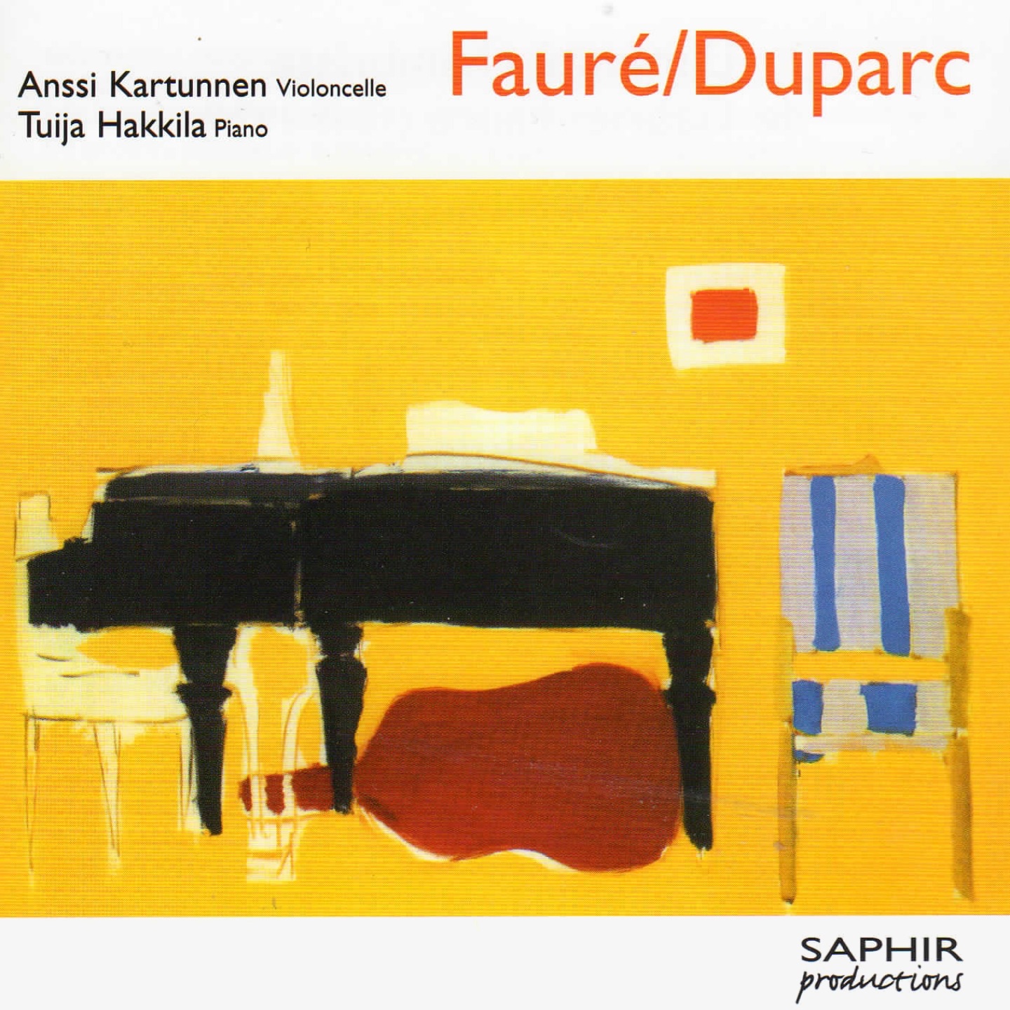 Fauré & Duparc album cover